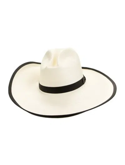 Pre-owned Stetson Cowboy Wide Brim Hat In Neutrals