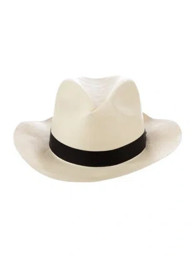 Pre-owned Stetson Sun Bucket Hat In Neutral