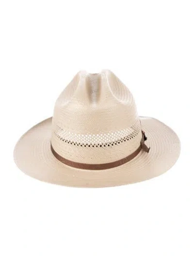 Pre-owned Stetson Sun Hat In Neutrals