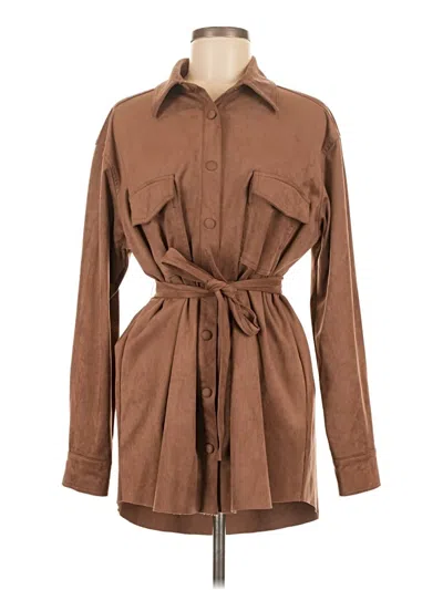 Pre-owned Stetson Trenchcoat In Brown