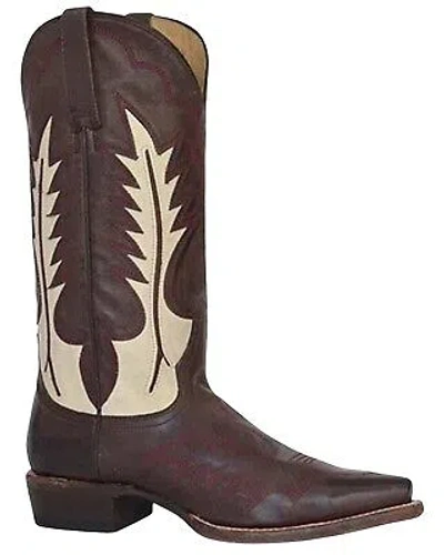 Pre-owned Stetson Women's Dani Western Boot - Snip Toe - 12-021-6105-0201 Br In Brown