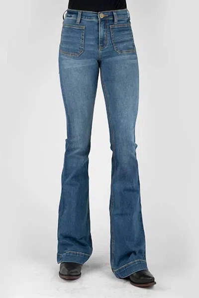 Stetson Women's Libby High Rise Flare Jeans In Blue