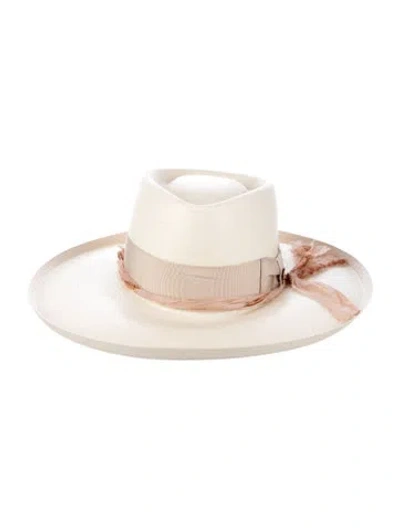 Pre-owned Stetson Women's Neutral Straw  Panama Hat In Neutrals