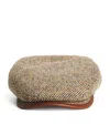 Stetson Wool-blend Tweed Driver Cap In Brown