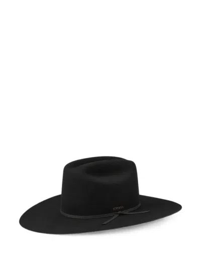 Stetson Wool Felt Hat In Black