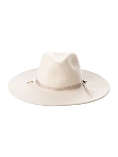 Pre-owned Stetson Wool Gambler Hat In Neutral