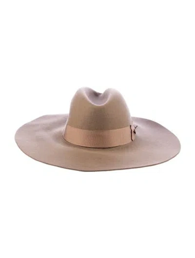 Pre-owned Stetson Wool Panama Hat In Brown