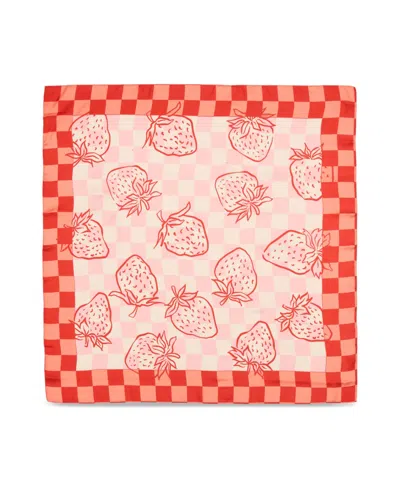 Steve Madden 2-pc. Fruity Fun Satin Square Scarf Set
