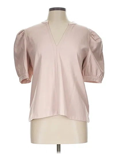 Pre-owned Steve Madden 3/4 Sleeve Blouse In Pink
