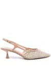 Steve Madden Slingback High Heel Sandals In Neutral