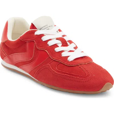 Steve Madden Abbi Sneaker In Red