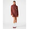 Steve Madden Abbie Long Sleeve Sweater Minidress In Multi