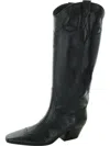 Steve Madden Dollie Western Boot In Black