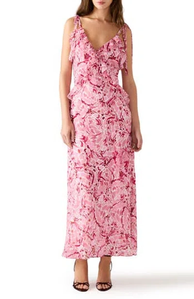 Steve Madden Adalina Maxi Dress In Pink
