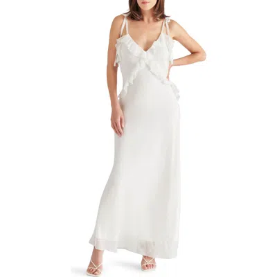 Steve Madden Adalina Ruffle Maxi Dress In Antique