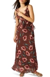Steve Madden Adalina Ruffle Sleeveless Maxi Dress In Multi
