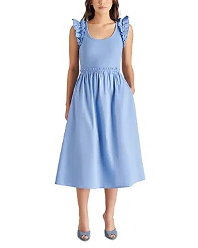 Steve Madden Adela Dress In Azure Blue