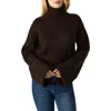 Steve Madden Adelade Turtleneck Sweater In Brown
