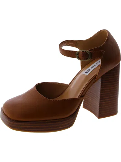 Steve Madden Adorable Womens Ankle Strap Square O In Green
