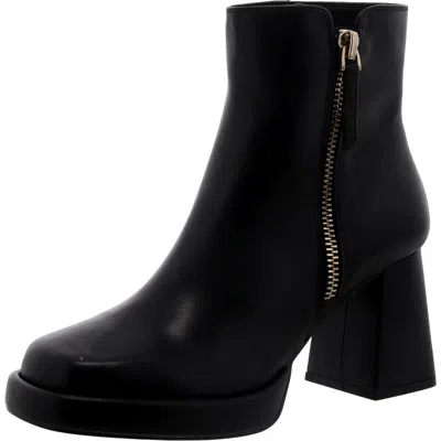 Steve Madden Adryana Black Leather Adry01s1-blk Women's