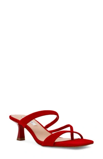 Steve Madden Ajay Strappy Sandal In Red