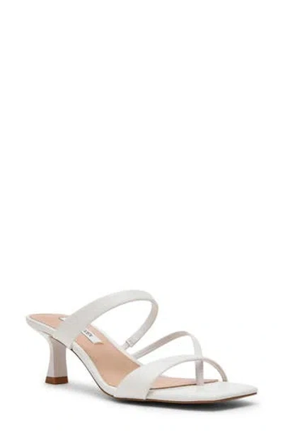 Steve Madden Ajay Strappy Sandal In White