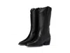 Steve Madden Albany Western Boot In Black