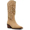 Steve Madden Albany Cutout Western Boot In Multi