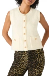 Steve Madden Aliya Sweater Vest In White