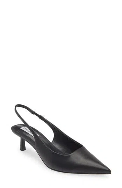 Steve Madden Aliz Slingback Pump In Black/black