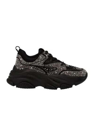 Steve Madden All-black Chunky Sneakers