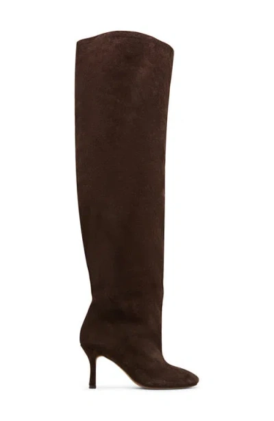 Steve Madden Allison Over The Knee Boot In Brown