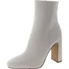 Steve Madden Allison Womens Pointed Toe Leather Mid-calf Boots In Multi