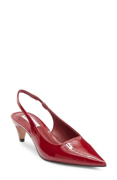 Steve Madden Alynna Slingback Pump In Red