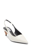 Steve Madden Alynna Slingback Pump In White