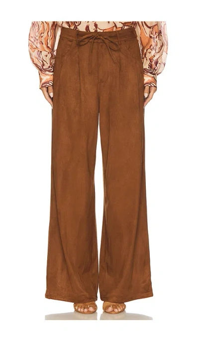 Steve Madden Alysia Pant In Chicory Coffee