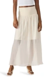 Steve Madden Amaya Maxi Skirt In White