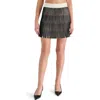 Steve Madden Amery Rib Knit Miniskirt