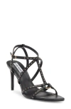 Steve Madden Amour Studded Sandal In Black