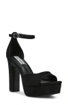 Steve Madden Sandals In Black Suede