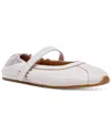 Steve Madden Anaya Mary-jane Ballet Flats In White