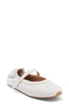Steve Madden Anaya Mary Jane Flat In White