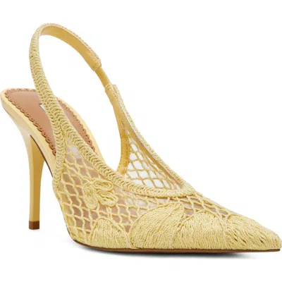Steve Madden Andromeda Slingback Sandal In Yellow