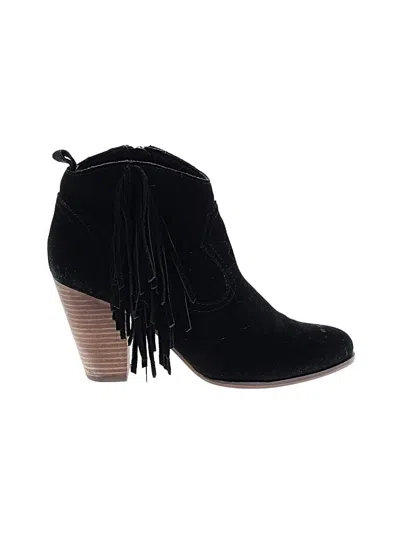 Pre-owned Steve Madden Ankle Boots In Black