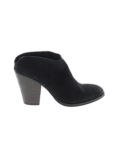 Pre-owned Steve Madden Ankle Boots In Black