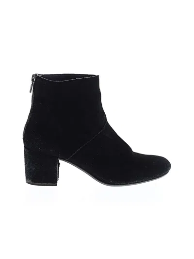 Pre-owned Steve Madden Ankle Boots In Black