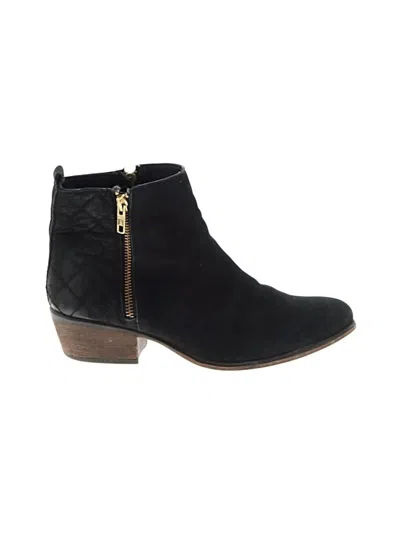 Pre-owned Steve Madden Ankle Boots In Black