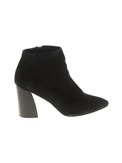 Pre-owned Steve Madden Ankle Boots In Black