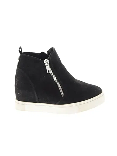 Pre-owned Steve Madden Kids' Ankle Boots In Black