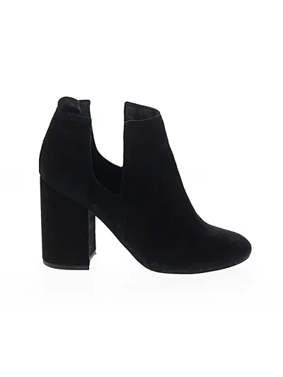 Pre-owned Steve Madden Ankle Boots In Black